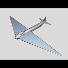 meadowlark art airplane aerospace model 3d blender space heavens sky air force jet glider 3d print model - Mito3D