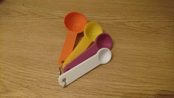 measuring spoon 3d print model - Mito3D