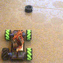mecanum robot voiture omni roues roue omnidirectionnel 3d print model - Mito3D