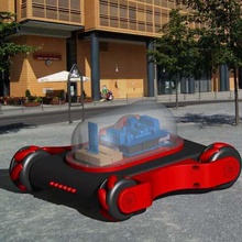 mecanum ruota di knight rider gioco r c i veicoli 3d print model - Mito3D