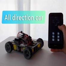 mecanum rodas carro gadget arduino robô Bluetooth roda robótica 3d print model - Mito3D