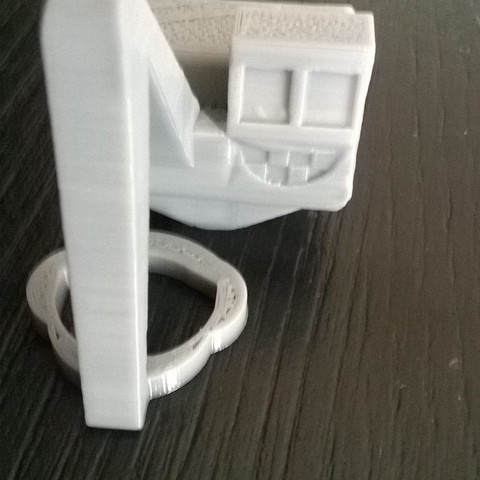 mecapsuleur gadget la pala meccanica decapsuleur personalizzato 3D print model - Mito3D