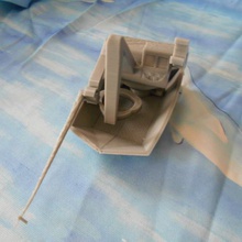 mecapsuleur pche Spiel Boot cane Pfirsich - Spielzeug decapsuleur 3d print model - Mito3D