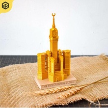 mecca reale orologio architettura arte edificio mestiere replica punto riferimento collezione 3d print model - Mito3D