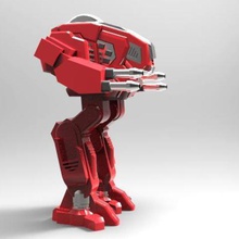mech 6 game robot toy echanical sci-fi fantasy android 3d print model - Mito3D