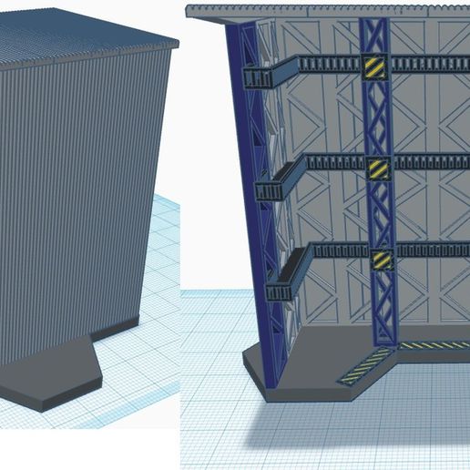 mech bahía juego 6mm americano mecha mesa juegos 3D print model - Mito3D