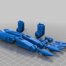 mech bacak aracı 3d baskı mecha bacaklar 3d print model - Mito3D