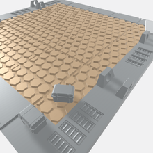 Mecha hangar Defne temel mhb02 b only binalar_yapıları 3d print model - Mito3D