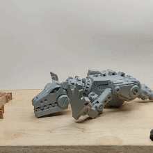 mecha t-rex gadget dino dinosaure trex robot toy kids 3d print model - Mito3D