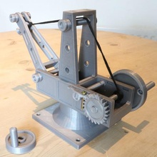 mechanical advantage demonstration crane various stem engineering educational 3d print model - Mito3D