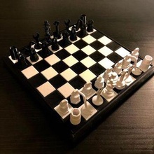 meccanico scacchiera gioco scacchi meccanica ingegneria 3dprint 3d print model - Mito3D