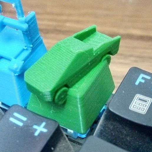 mechanisch Tastatur Tastenkappe Tesla Cybertruck Gadget vw Bus mk slr fdm Ender 3 v2 Kirsche mx Schiff Helm Benchy Schalter Rennstuhl Schatz Truhe 3D print model - Mito3D