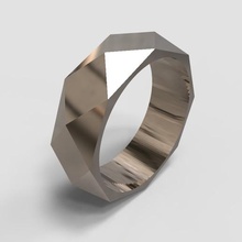 mechanisch Ring Schmuck Kunst 3d print model - Mito3D