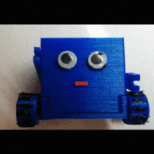 mechanical robot car toy education 3d print model - Mito3D