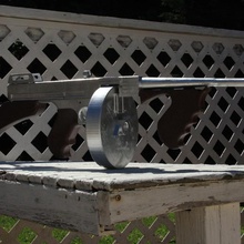 mecânica tommy gun prop jogo padrinho arma de brinquedo 3d print model - Mito3D