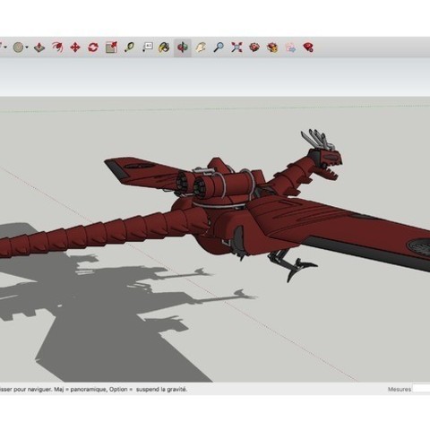 mecha de la guerra dragón varios 3D print model - Mito3D