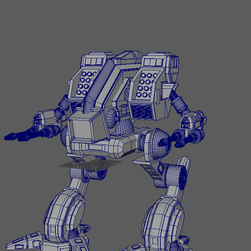 mechwarrior akbaba oyun fitil 3D print model - Mito3D