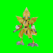 medabots Medarot gal00 garutman Jeu 3d print model - Mito3D