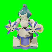 medabots Medarot gtd01 daichanko Jeu 3d print model - Mito3D