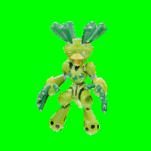 medabots Medarot kap01 aumônier Jeu 3d print model - Mito3D