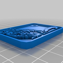 médaille chinchilla 3d_printing 3d print model - Mito3D
