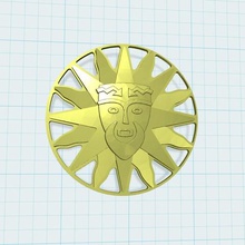 la medaglia art dart 3d print model - Mito3D