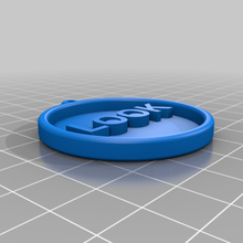 medal keychain keychains 3d print model - Mito3D