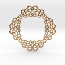 medallion jewelry 3d print model - Mito3D