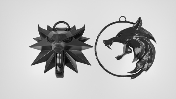medalhão feiticeiro joalheria 3d print model - Mito3D
