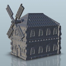 medieval - warhammer age sigmar bolt action flames war architecture house thumbnails building scenery wargame figures game land dungeon fantasy games accessories 3d print model - Mito3D