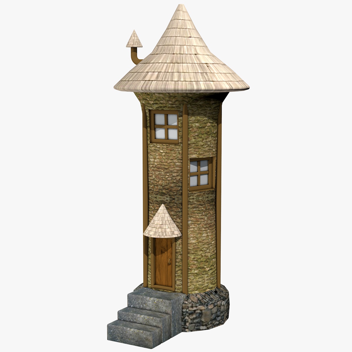 medievale edificio 3D print model - Mito3D