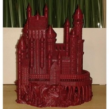 medieval castle architecture 3d print model - Mito3D