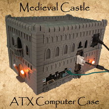 mittelalterlich Schloss atx Fall Mantel Architektur dnd Fliesen Gaming Halotbuilding 3d print model - Mito3D