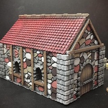medieval cottage 15mm scale game architecture boardgame boardgames building dnd dungeon dungeons dragons fantasy frostgrave gaming house miniature miniatures mordheim opentactics pathfinder roleplaying rpg scatter terrain tabletop wargame wargames wargaming warhammer wayfarer 3d print model - Mito3D