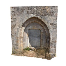 medieval porta da igreja de são joão batista arquitetura 3d print model - Mito3D