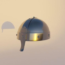 mittelalterlich Helm Dekoration Cosplay Krieger Kämpfer Mordhau ritterlich Spiele Filme 3d print model - Mito3D