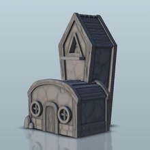 medieval house 12 - warhammer age sigmar bolt action flames war architecture thumbnails building scenery wargame figures game land dungeon fantasy games accessories 3d print model - Mito3D