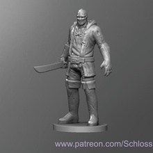 medieval jason game toy tabletop dungeons dragons dnd 3d print model - Mito3D