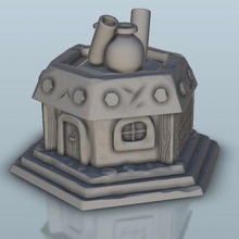 medieval laboratory - warhammer resin age sigmar bolt action flames war architecture house thumbnails building scenery wargame figures game land dungeon fantasy games accessories 3d print model - Mito3D