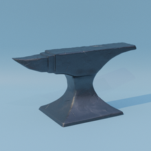 Ortaçağa ait minyatür örs düşük poli varil masaüstü rpg mini rol yapma oyun Warhammer dnd arazi Odun Kova metal dışkı masa meyhane sandalye Han otel oval 3d print model - Mito3D