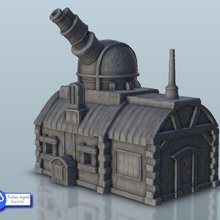 medieval observatory - warhammer age sigmar bolt action flames war architecture house thumbnails building scenery wargame figures game land dungeon fantasy games accessories 3d print model - Mito3D
