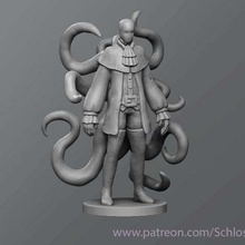 medieval slenderman game toy tabletop dungeons dragons dnd 3d print model - Mito3D