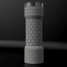 Ortaçağa ait kule Sanat merger360 yapılar yapı taş bina süs 3d print model - Mito3D