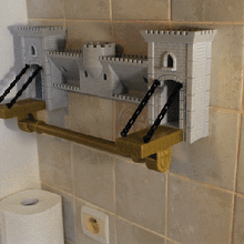 medieval limpador porta arte enfeite cozinha prática decoração gadget original 3d print model - Mito3D