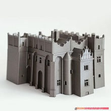 medievale-rinascimentale castello non supporta needed architecture germany pla buildings structures decoration tabletop art miniature fantasy fortress halloween sculpture scene wonderland history stem tvy wargaming wargames rpg multiverse design tower 3d print model - Mito3D
