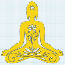 méditation 280321 décor mur yoga symbole Zen 3d print model - Mito3D