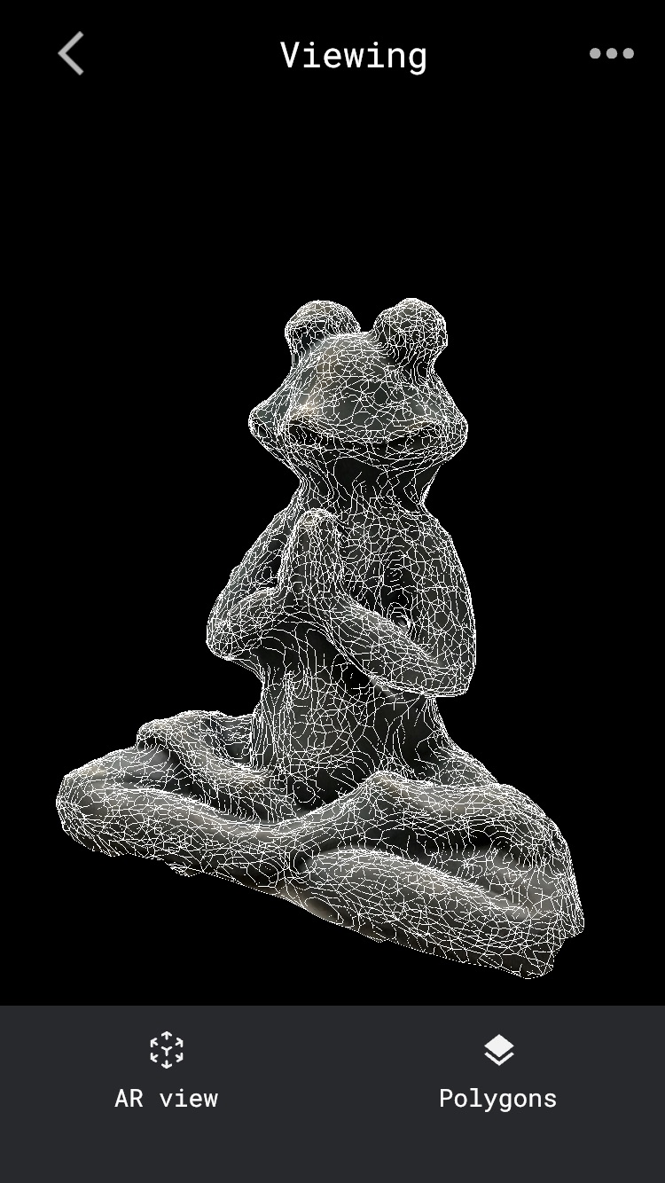 meditação rã ioga animal jardim sazonal iogue pose pega sapo 3D print model - Mito3D