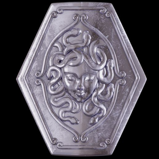 medusa's shield - armor perseus gadget jellyfish argol silver gentleman zodiac saint seiya chase 3D print model - Mito3D