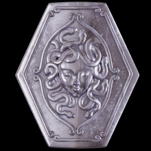 medusa proteger armadura perseo artilugio Medusa argol plata Caballero zodíaco Santo seiya persecución 3d print model - Mito3D