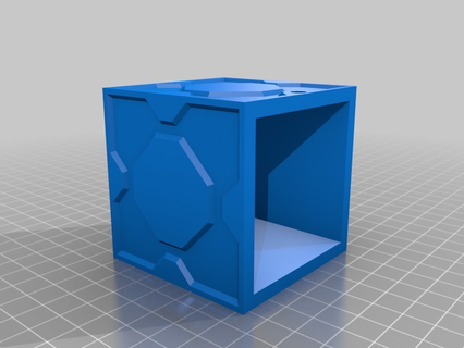 meeseeks videogames botão caixa 3d print model - Mito3D
